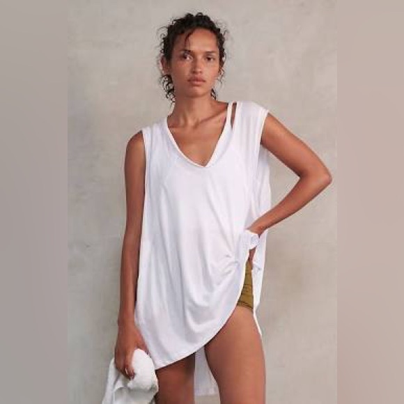 FP Movement by Free People Tops - FP Movement | City Vibes Tank in White Size XS